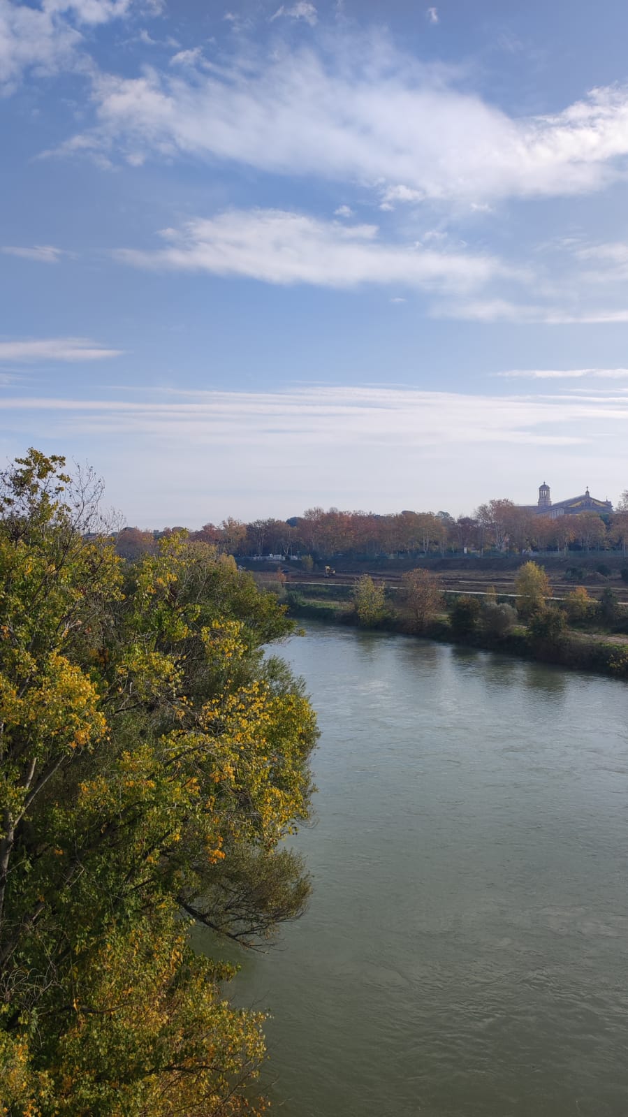 Dalla riva sinistra alla riva destra del Tevere